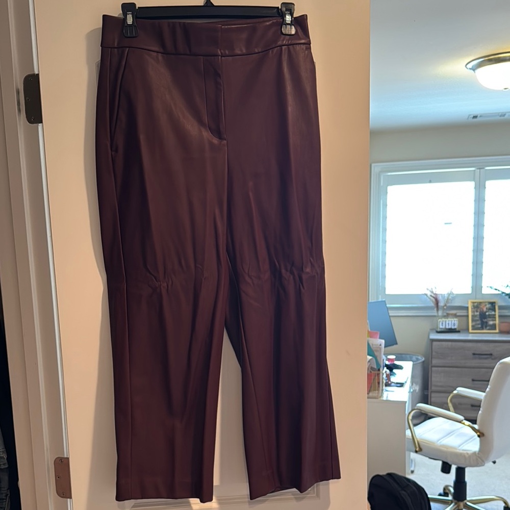 Ann Taylor Factory Brown Wide Leg Pants